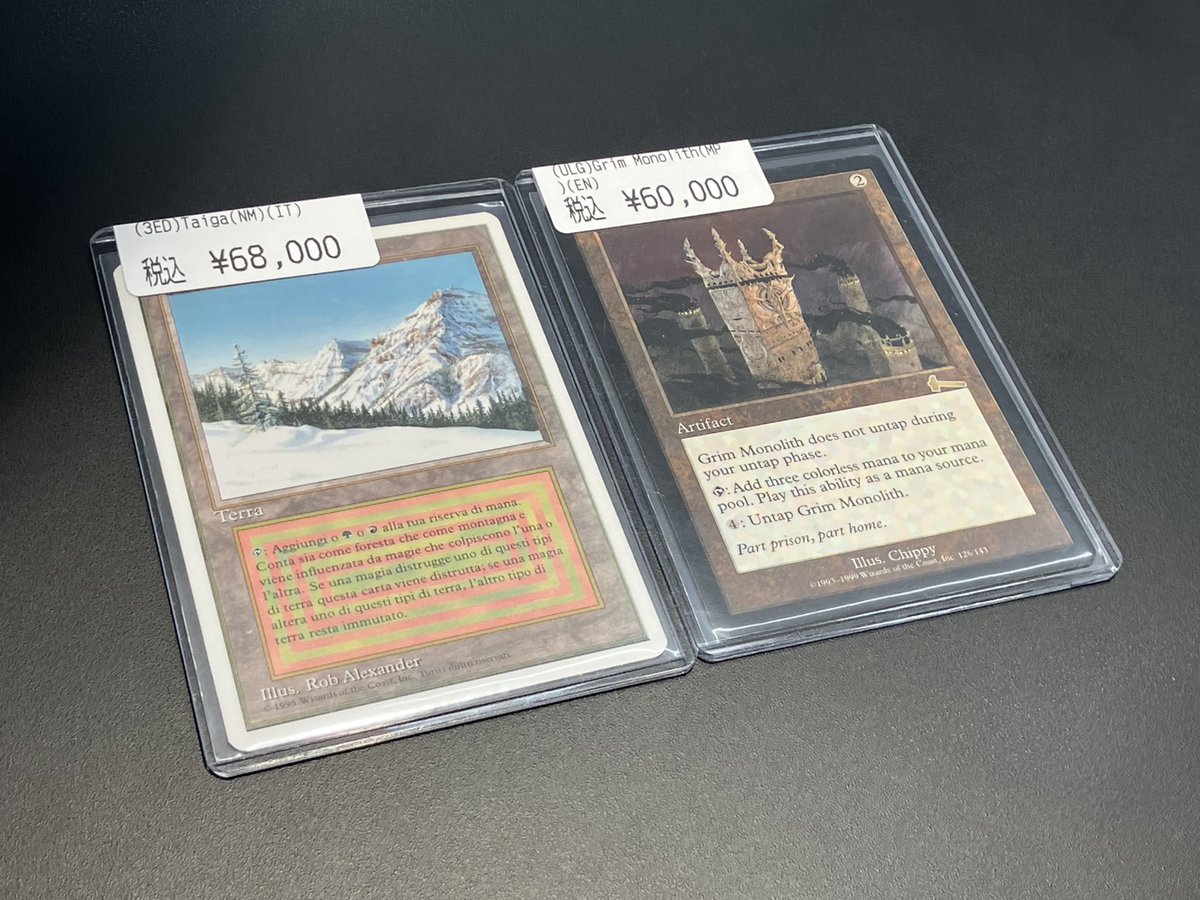 MTG　Taiga　3ED英　1枚