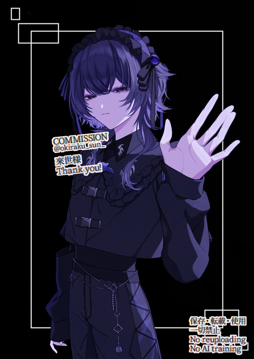 #skeb リクエストありがとうございました🐈‍⬛