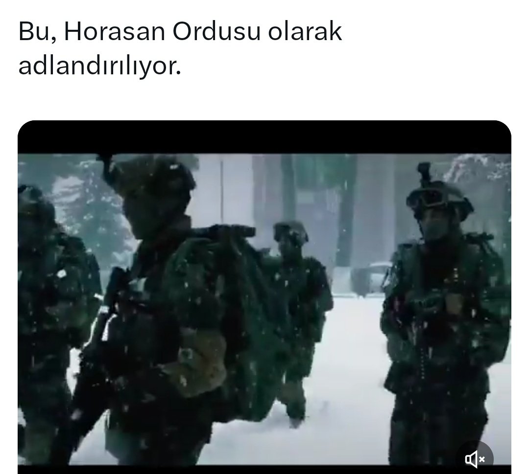 Afganistan Mücahitleri kendilerini Horasan ordusu olarak nitelendiriyor.
Bize de destek olmak düşer.