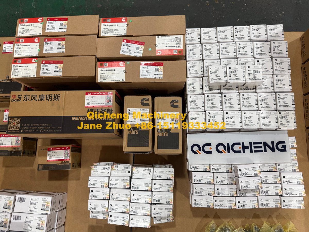 QICHENGPARTS's tweet photo. Welcome back after the new year. 
Cummins genuine parts, #Chinacummins, #CCECCUMMINS, #dongfengcummins #chongqingcummins 
https://t.co/IYj1ekufXP https://t.co/LFGw8Z29N1