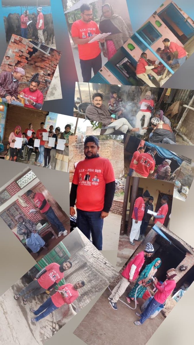 AnkitParihar9's tweet photo. S.I.R. प्रक्रिया में तमाम विपरीत परिस्थितियों में भी अपने मत के सर्वोच्च अधिकार को सुरक्षित रखने के लिए मेरे प्रिय साथियों जिन्होंने S.I.R. प्रहरी की महत्वपूर्ण जिम्मेदारी का निर्वहन करके नेता आदरणीय श्री अखिलेश यादव जी के निर्देशों का पालन कर रहे हैं उन सभी साथियों के प्रति हृदय से आभार। आपने एक -एक बूथ पर जिस तरह से अपने प्रयास से इस प्रक्रिया में अपना अमूल्य योगदान दिया है वह योगदान ही 2027 में आदरणीय श्री अखिलेश यादव जी को मुख्यमंत्री बनाने का मजबूत मार्ग प्रशस्त करेगा।
461बूथ के हर साथी का फोटो लगाना सम्भव नहीं है लेकिन आप सभी का जो स्थान मेरे दिल में है उसे शब्दों में व्यक्त नहीं कर सकता।
#SIR #SIR2025
#PDA #PDA_Prahari 
#166भगवंतनगर