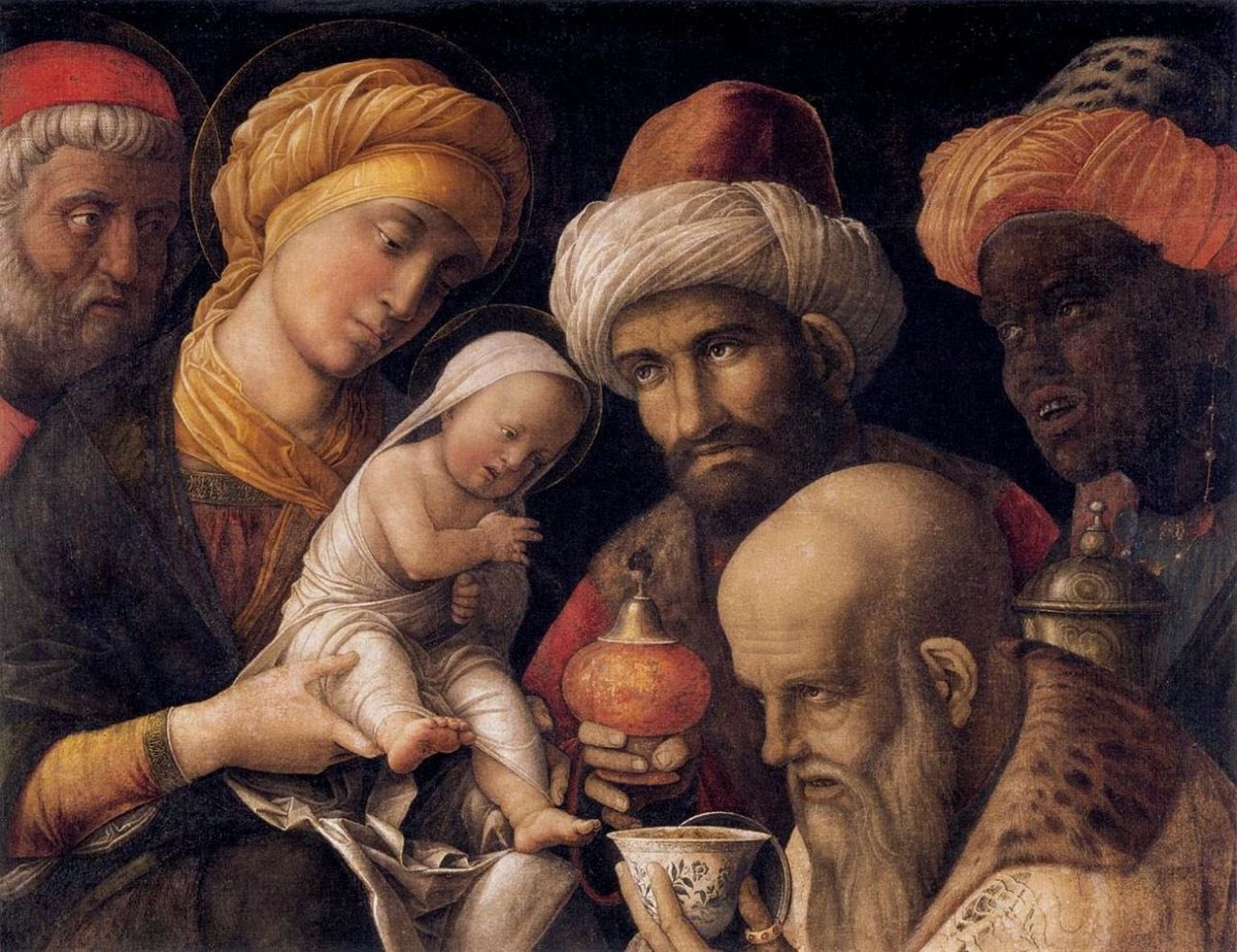 sonia_alfani's tweet photo. Epifania del Signore 

Andrea Mantegna
Pittore e incisore italiano🖌️ https://t.co/ZhnkI7gf5R