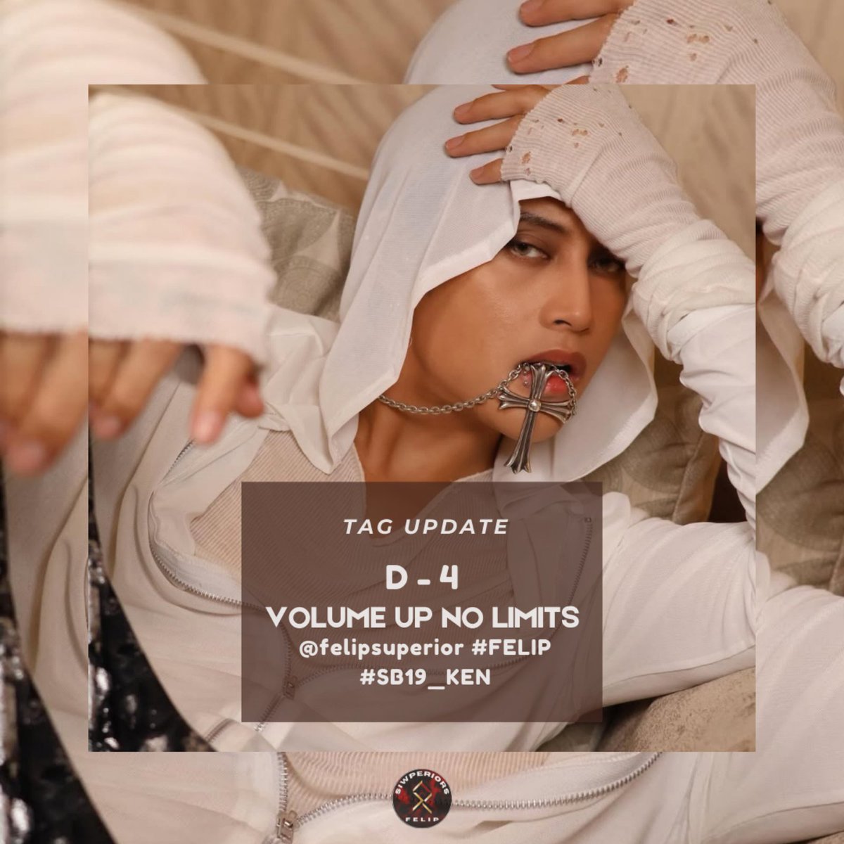 _siwperiors's tweet photo. Art transcends boundaries—so is the artist serving as a powerful medium and unconstrained expression. ✨

𝗙𝗘𝗟𝗜𝗣, as an artist, maximizes his potential by merging music and visual art, allowing his thoughts, ideas, and emotions to flow freely. 🎨🎶

𝟰 𝗗𝗔𝗬𝗦 to go to embracing this journey of breaking boundaries together with our 𝐑𝐎𝐂𝐊𝐒𝐓𝐀! 🎉

VOLUME UP NO LIMITS
@felipsuperior #FELIP #SB19_KEN