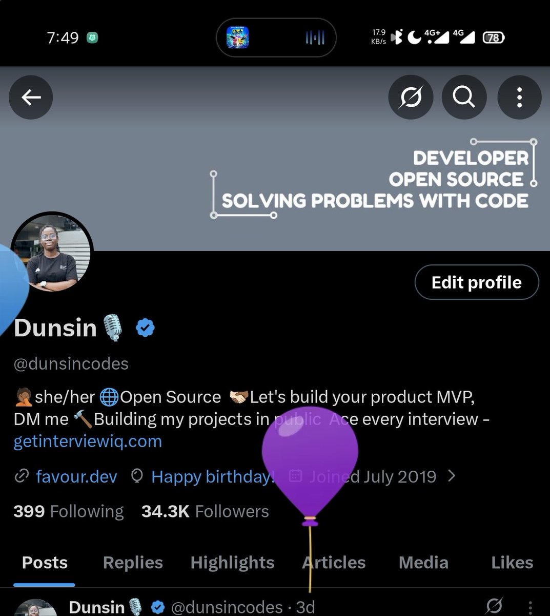 Dunsin🎙️ tweet media