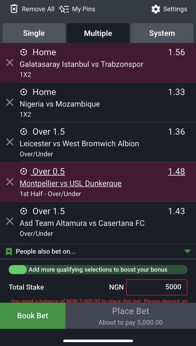 Tor_Luwie's tweet photo. @Winzone22 My yesterdays 5 odds. We go again today https://t.co/uP18Pj60Xq