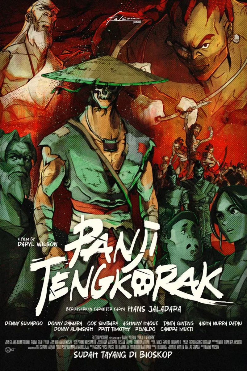 402. Panji Tengkorak (2025) 
(4/10) ▪︎

Dari yang paling obvious jelas gw mention visual, terutama animasinya. Jelas gak berekspektasi yang macem2 banget karena ya emg bener masih rough aja, movementnya awkward, dan actionnya terkesan modal intense doang alias repetitif kaya