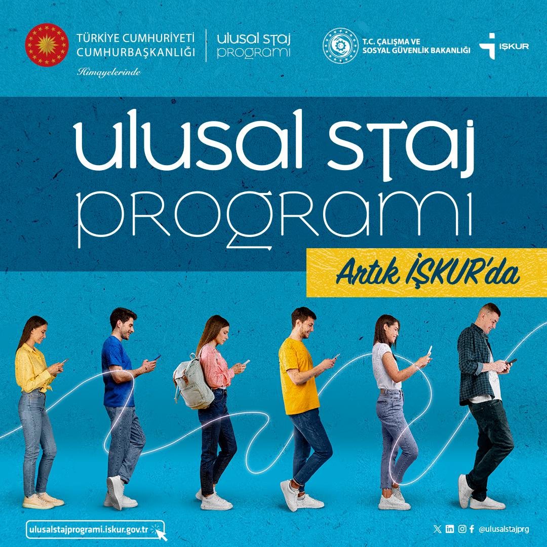 📢 Ulusal Staj Programı, gençlerin mesleki gelişimini desteklemek üzere artık Cumhurbaşkanlığı himayelerinde, İŞKUR koordinasyonunda yürütülecek.

🔗 ulusalstajprogrami.iskur.gov.tr

#UlusalStajProgramı
#USP
#Staj
#StajFırsatı
#Kariyer
#KariyerYolculuğu
#Gençlik
#İstihdam