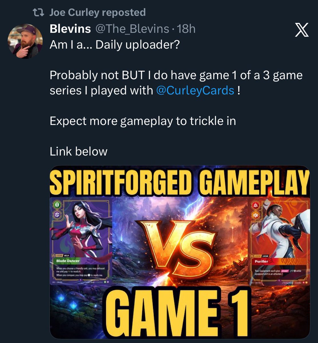 sgettle's tweet image. Riftbound has their own Bivens.