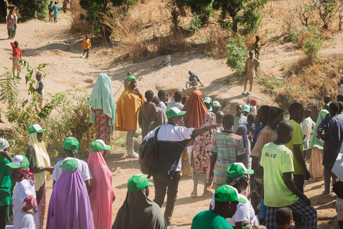 AlimatCare's tweet photo. When they people own up and take action, even nature responds.

As we concluded our water conservation campaign, a community-led effort followed to embank the flow way of water from the Gella dam (the main water source). https://t.co/npT6wa7Cpv