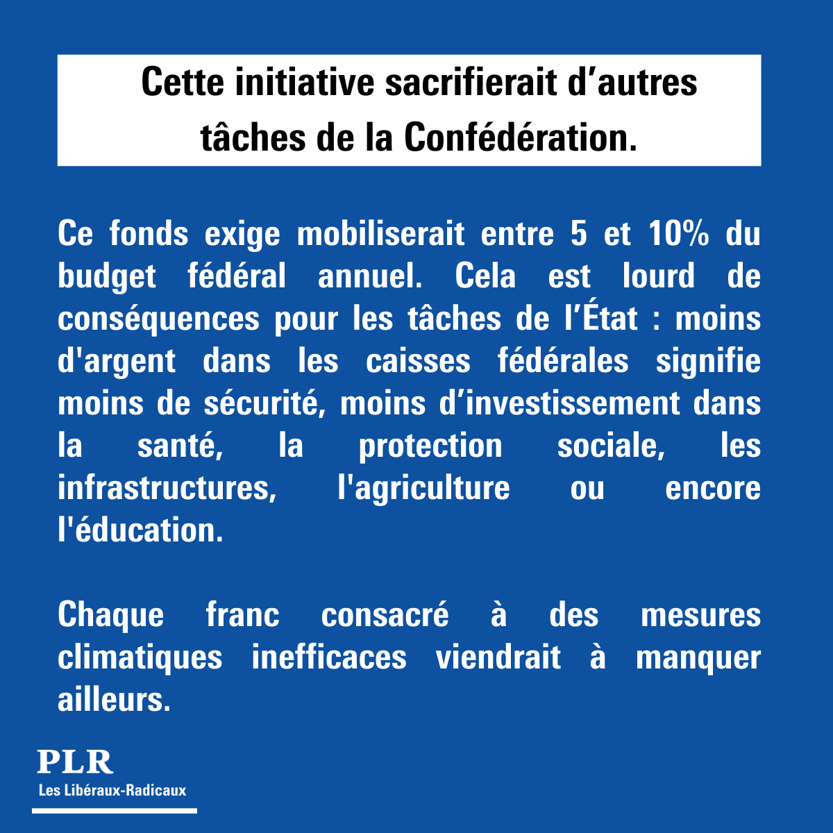 PLR Suisse tweet media