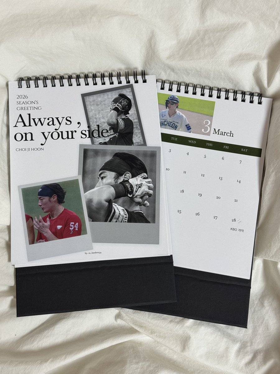 2026 달력나눔 이벤트!!

우리 우중최🫶🏻 최지훈선수를 응원하는 모든분들 참여가능!!❤️

#rt 추첨 1명에게 달력을 보내드려요✨

+당발은 1월11일 예정입니다😆 

#ssg랜더스 #최지훈