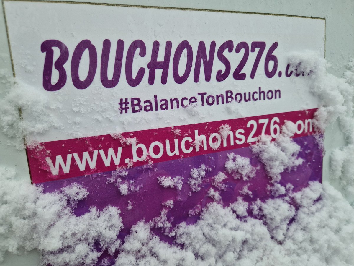 #neige #BalanceTonBouchon