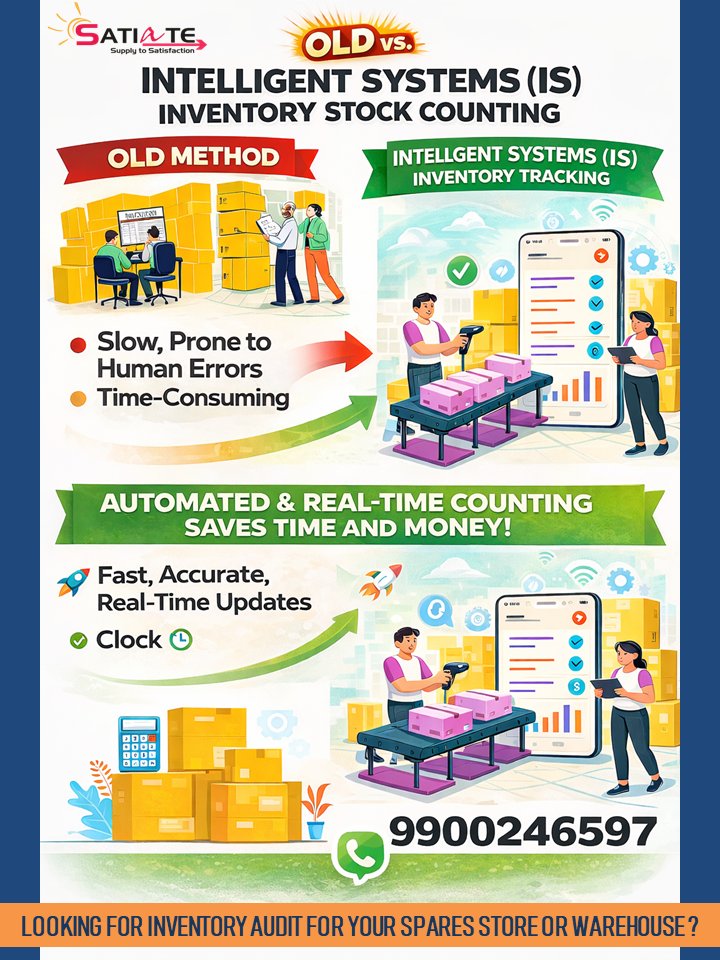 AutoFans2's tweet photo. ⚡Old vs Smart Inventory Counting!Manual stock counting is slow ❌Smart, automated inventory tracking is fast &amp; accurate ✅Upgrade to Intelligent Systems (IS) and get📦 Real-time stock visibility⏱️ Faster audits🎯 Zero guesswork💰 Time &amp; cost savings #InventoryAudit #StockCount https://t.co/ciBekfUdWD