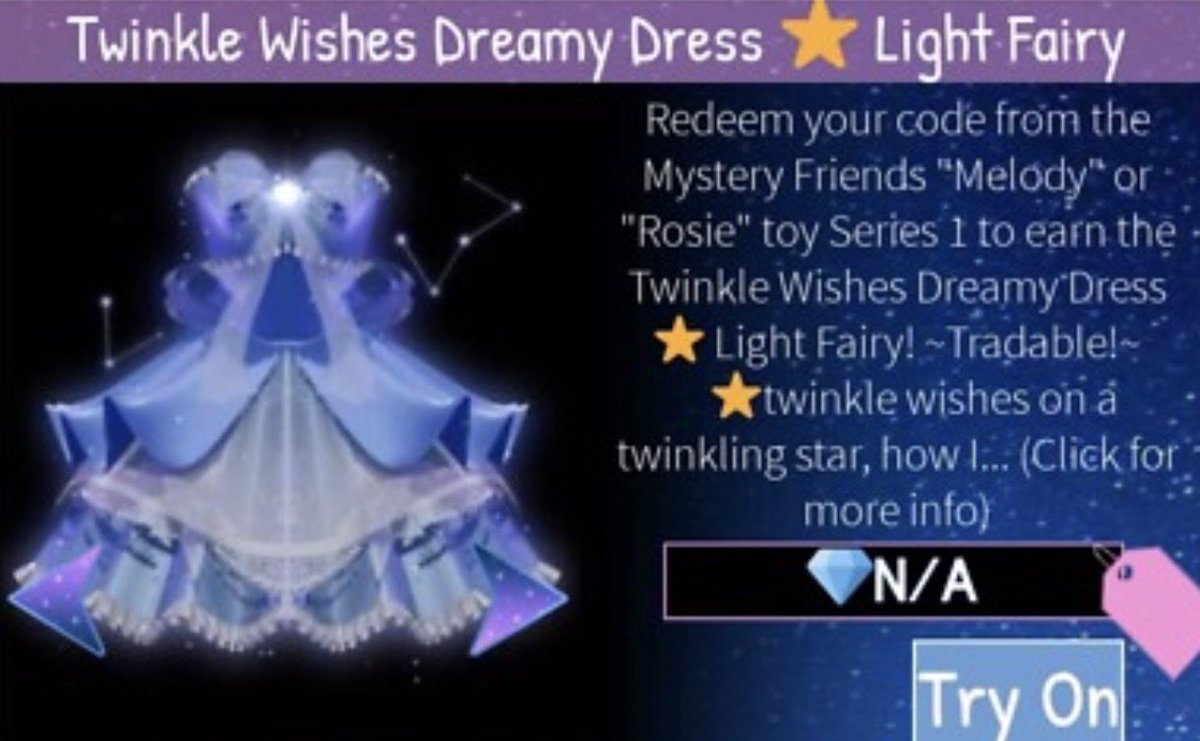 iingriid_c's tweet photo. selling mystery friends items:

~ cozy coquette ice fairy set (450k)
~ bubbly beach dress (150k)
~ twinkle wishes dreamy dress light fairy (600k)

#royalehigh #royalehightrading #royalehightrades #royalehightrade #royalehighselling #royalehighhalo #royalehighroblox #rh https://t.co/OWOKREu21A
