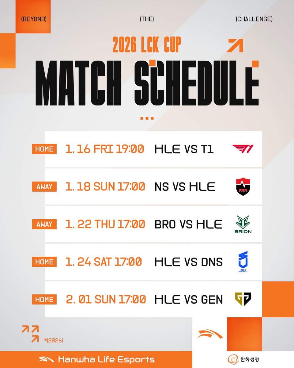 Hanwha Life Esports tweet media