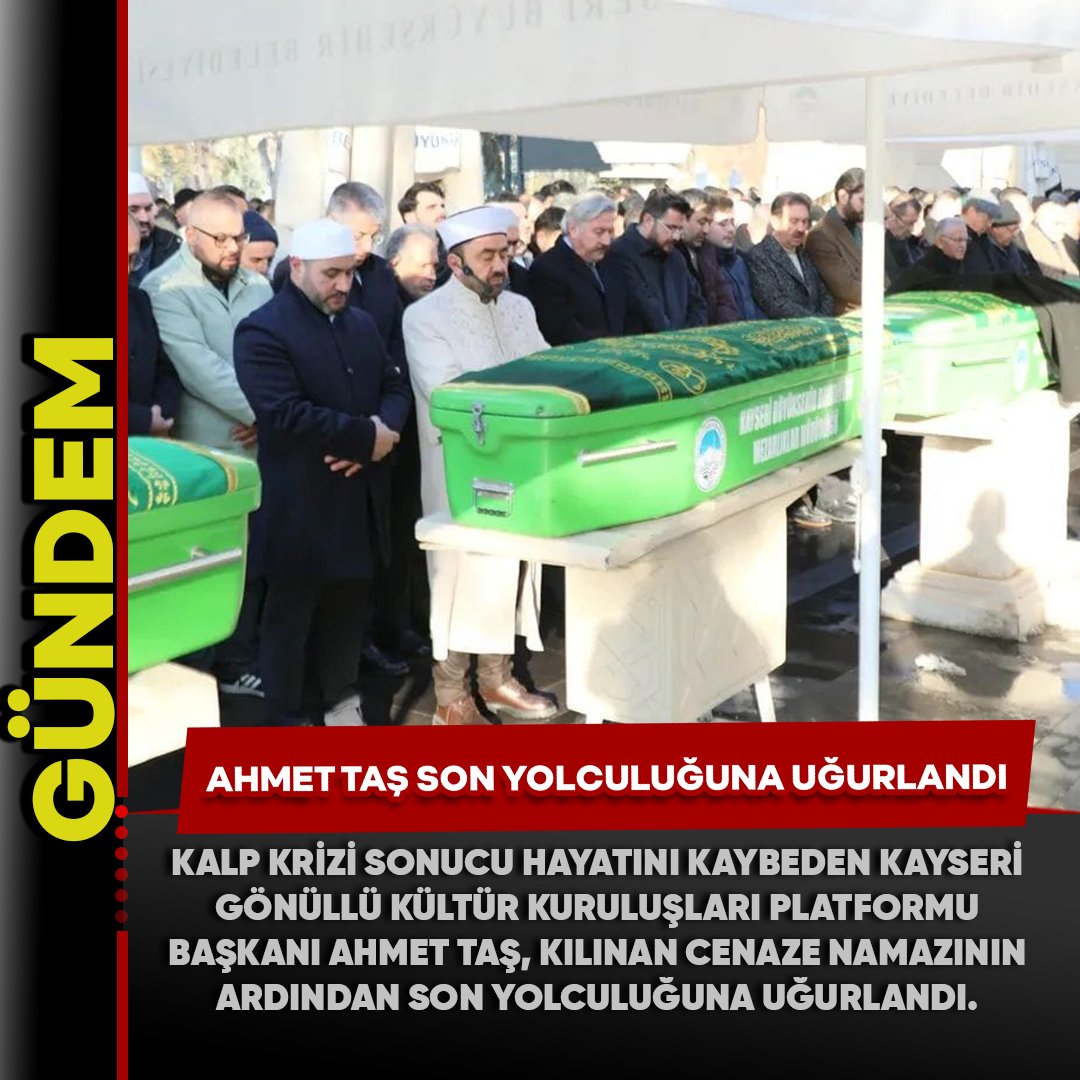 kentturk's tweet photo. AHMET TAŞ SON YOLCULUĞUNA UĞURLANDI
#ahmettaş #cenaze https://t.co/Q6bc7mYhkB