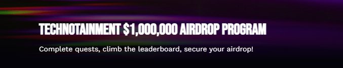 influencertony1's tweet image. Hollywood is going onchain with @_technotainment
! Join their Loyalty Program now: Earn Techno Points by completing quests, engaging, referring friends, and more. Climb the leaderboard for a bigger share of the massive $1M