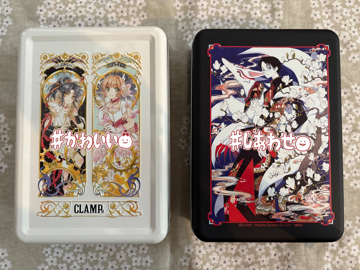 🦋 xxxHOLiC POP UP SHOP in OIOI ティーセット缶 黒い部分がさらさら