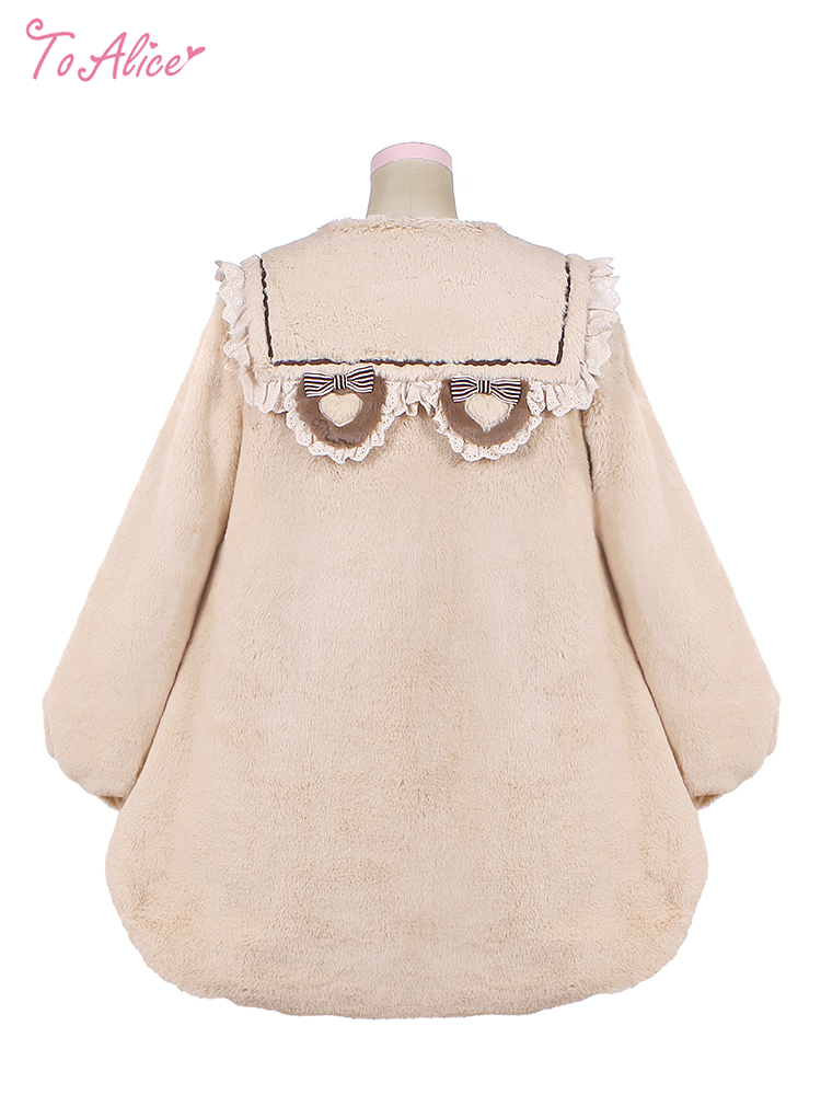 to alice トゥアリス チョコレートベアバルーンコート くまさん帽子 新作商品】 - To Alice