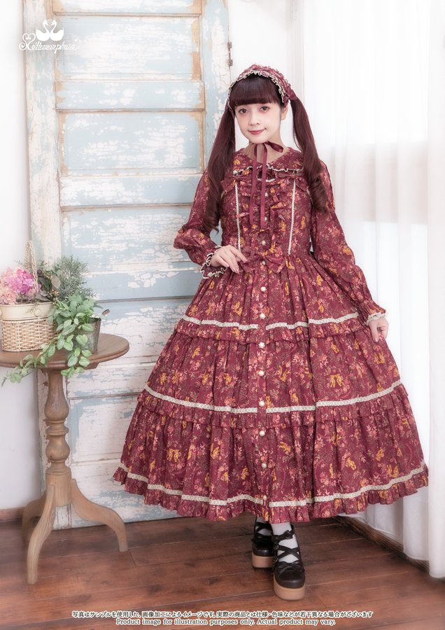 ロングティアードJSK着用画像はこちら🌹✨ 可愛いです🐻🌹♡ ご予約