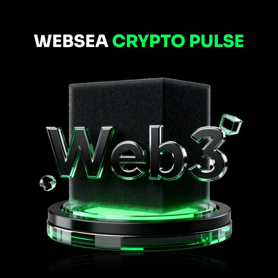 Websea Crypto Pulse | Número 6 (NFA) 1⃣ Repunte de la actividad en Solana  🚀 2⃣ El ETF al contado de Solana registra entradas récord 3⃣ Los mercados  de predicción se vuelven