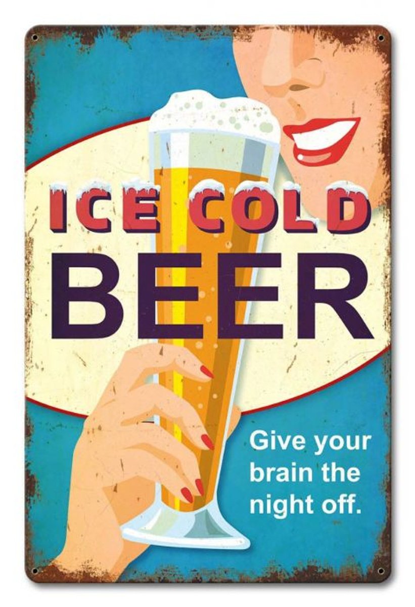 YuanZhouCustom's tweet image. ICE COLD BEER Metal Sign

#metalsign #beersign