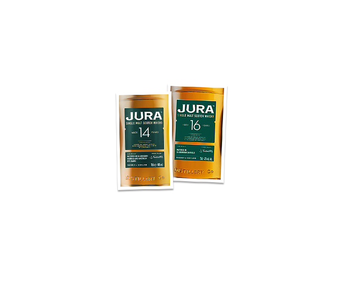 Whiskyfun's tweet photo. Little Duos, two official Jura https://t.co/55bMJhdkO7 #whiskyfun #jura #isleofjura https://t.co/ZDUTiUHkxH