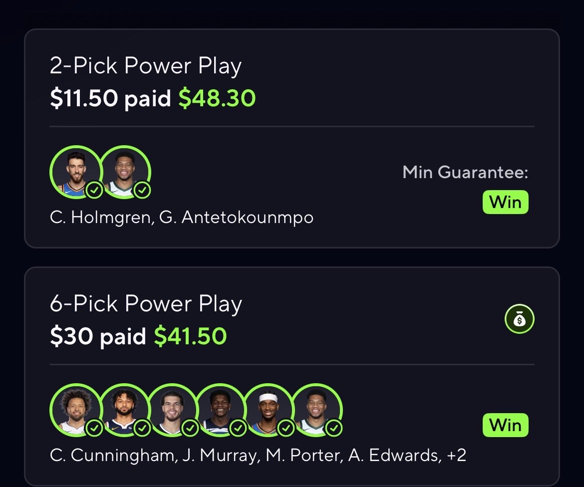 MnyMarco's tweet photo. Might have to make a discord🤷🏾‍♂️
#Parlay #PrizePicks https://t.co/MWth8LZb6U