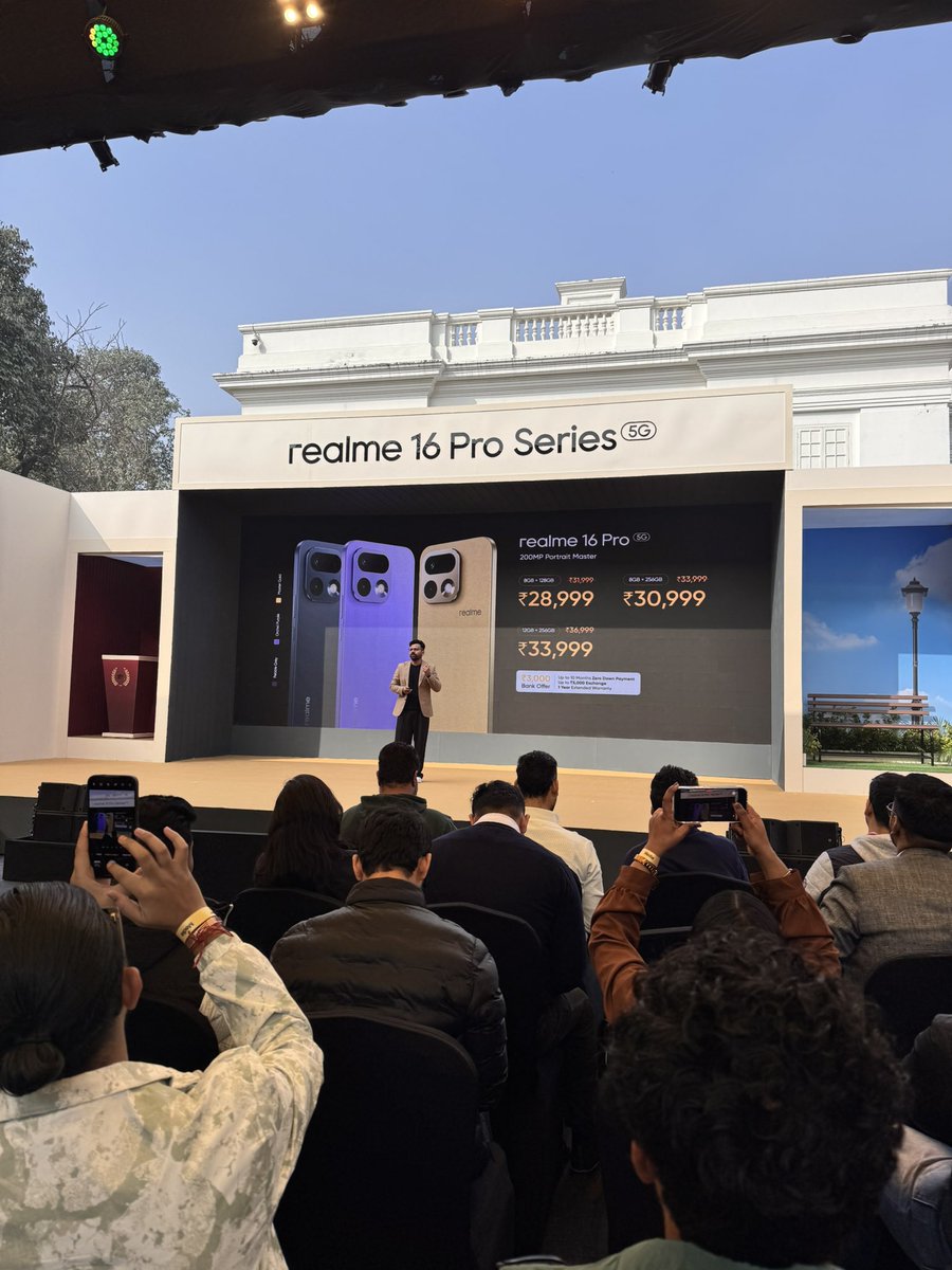 Realme 16 Pro 5G Pricing

#realme #realme16pro