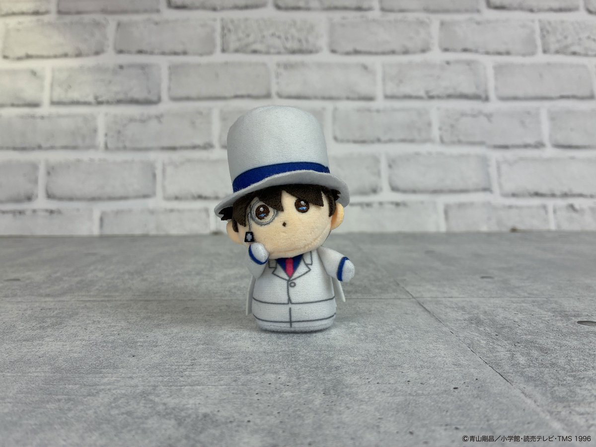 コナンプラザ限定のぬいぐるみの第2弾の発売が決定！ 今回は怪盗キッド 