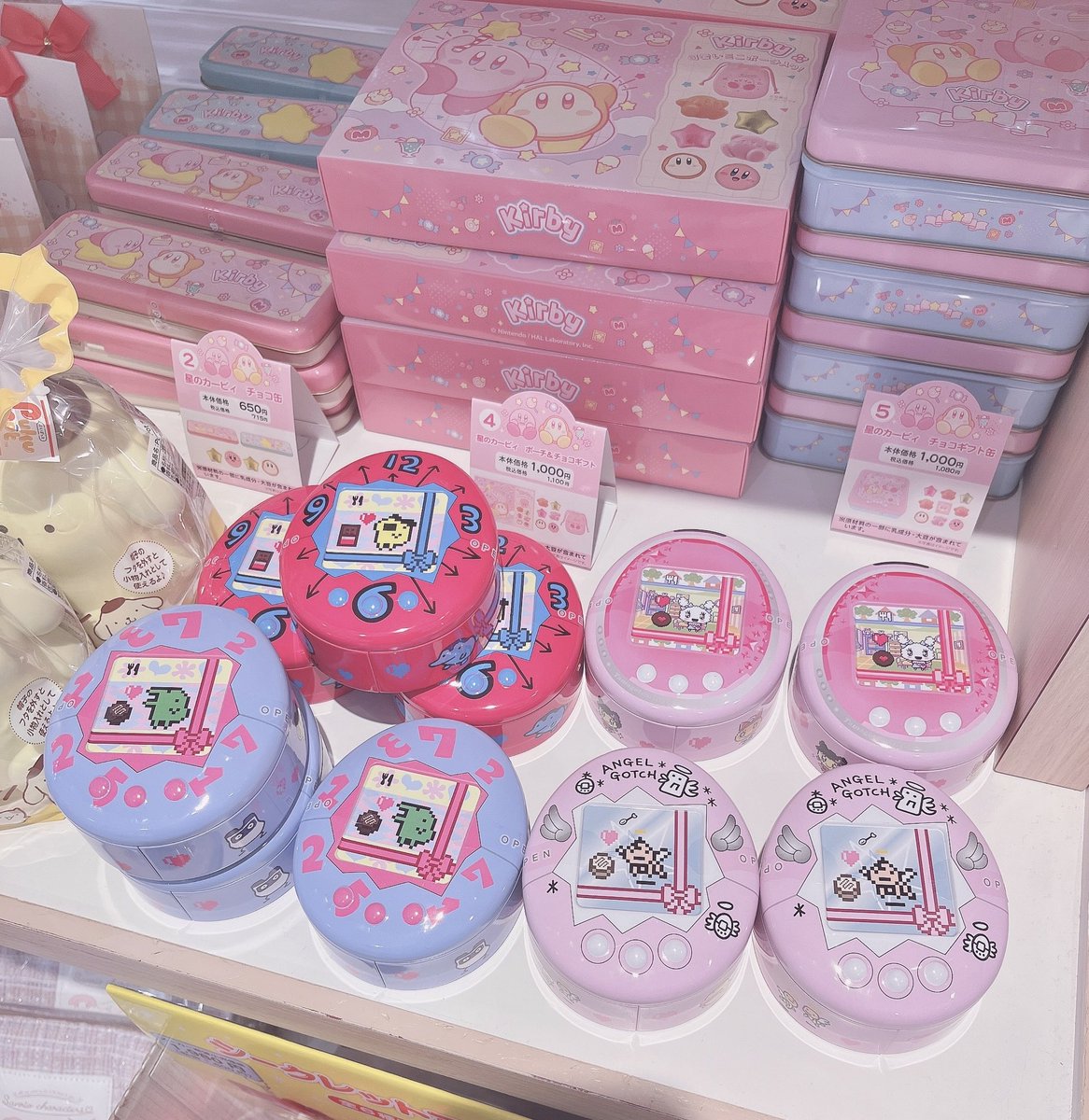 たまごっちチョコ缶みつけた🤎ྀི