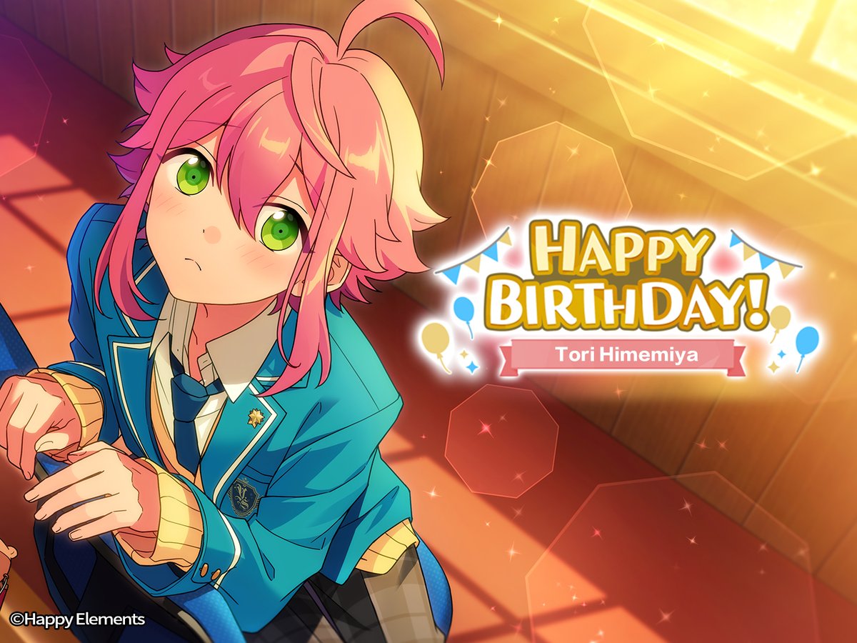 enstarsmusic_EN's tweet photo. 🎉Today is the birthday of Tori Himemiya!

🎂 Happy Birthday to Tori!

🎁Repost &amp;❤️:
2 Producers: 10 DIA Scout Tickets

#EnsembleStarsMusic https://t.co/cxwGYfGTe1