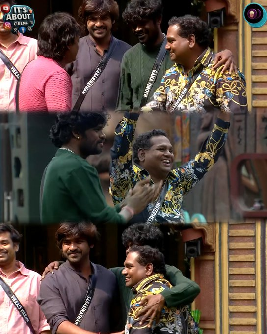 BiggBossTalks0's tweet photo. Enga Thalaivan #watermelonstar back 🔥
Hereafter full fun tha 🥳

#BiggBossTamil9 #BiggBossTamil #GanaVinoth #watermelonstar https://t.co/DT9yFpJvmR