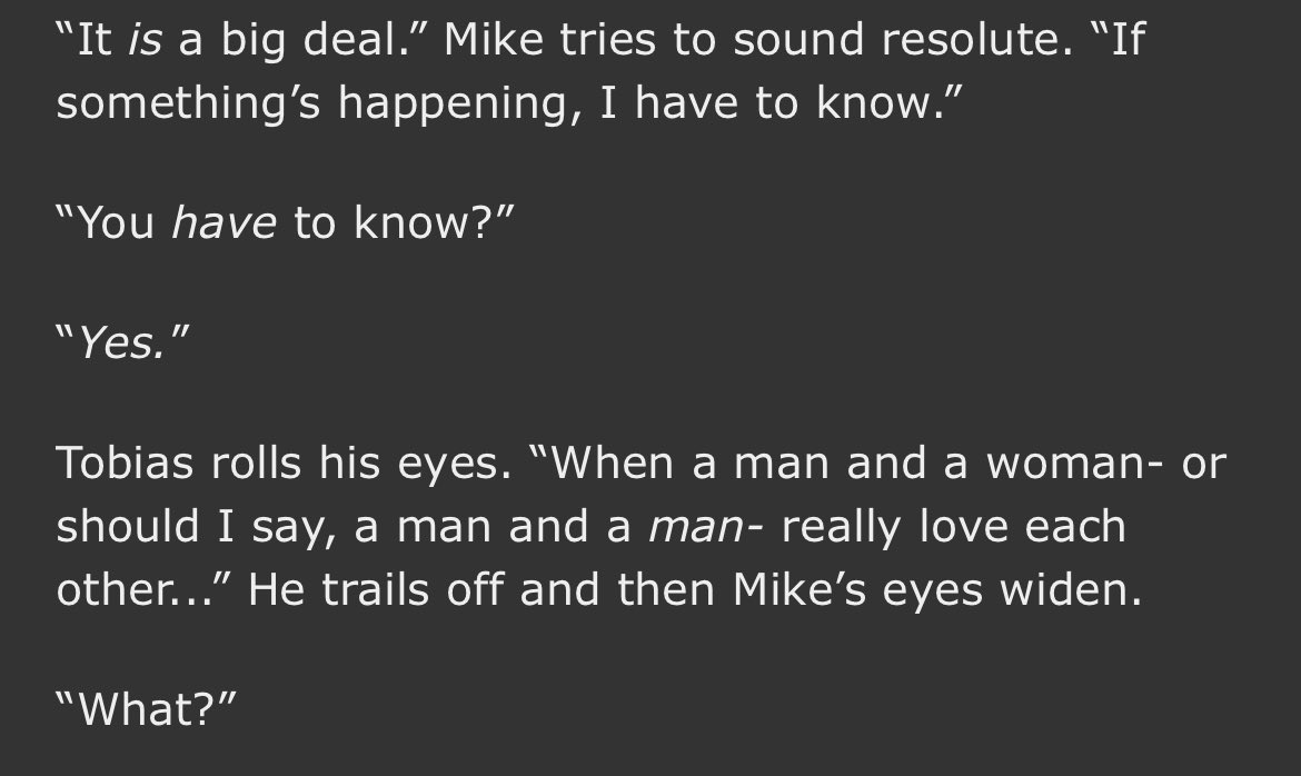 sunsscript's tweet image. mike’s dumb as hell