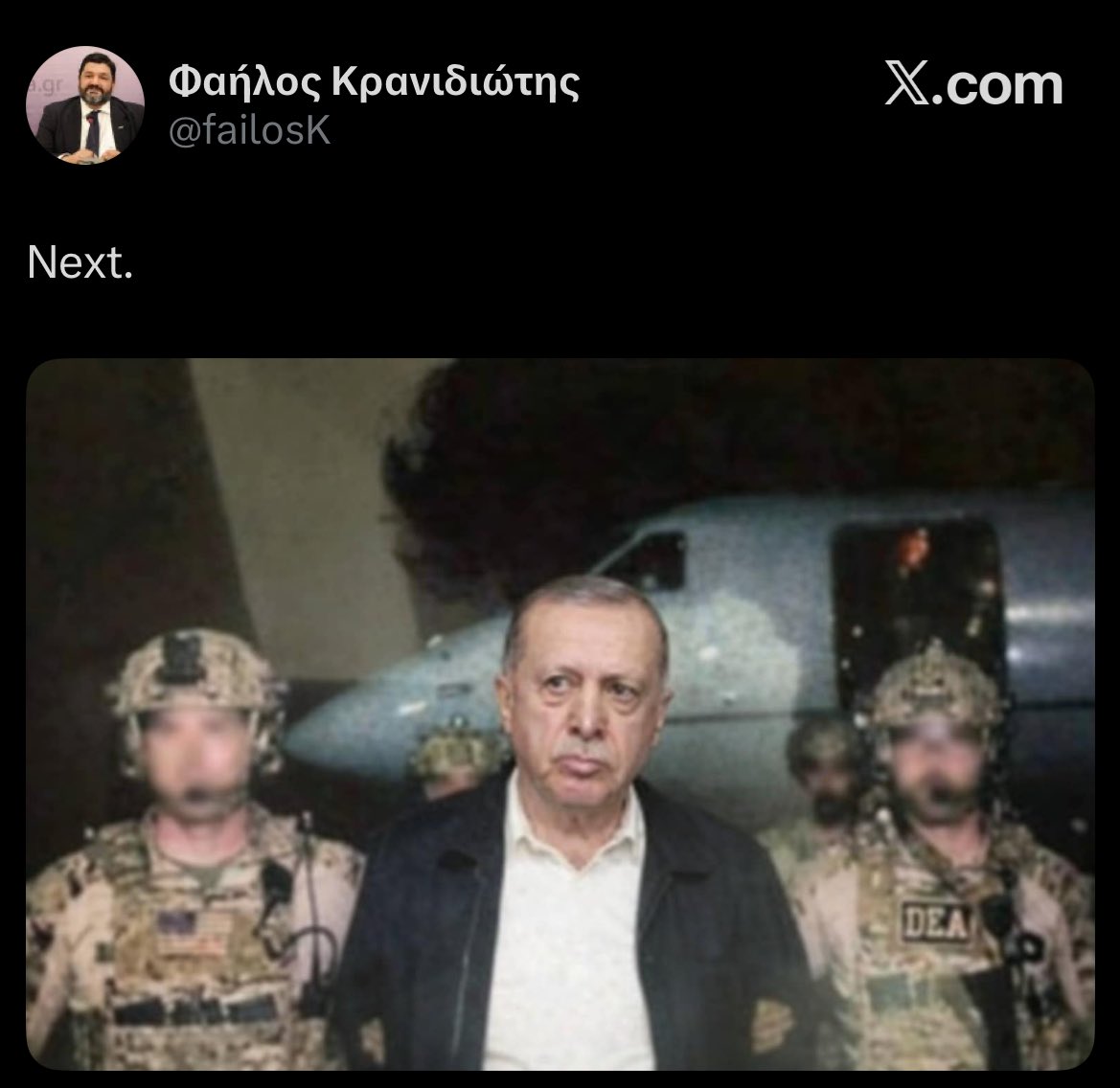 Oğlum değil size Reis’in bir tek saç telini, mapustaki Ekrem’i bile vermeyiz öyle söyleyeyim.