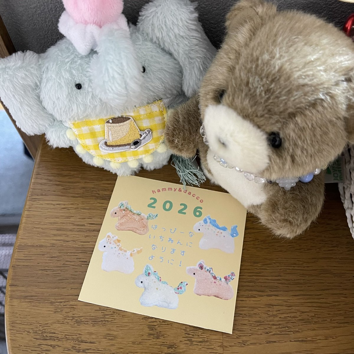 ぞうさんお迎えありがとうございます🐘🫶！ ほええ、ってしてるお顔の