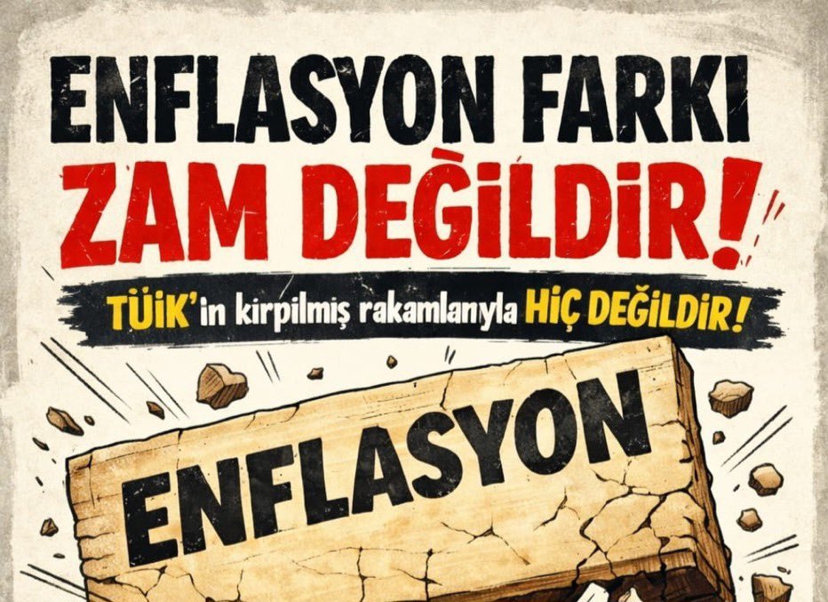 omeraltas57's tweet photo. ENFLASYON FARKINI ZAM OLARAK 
KABUL ETMİYORUZ !!!
TÜİK RAKAMLARIYLA HİÇ KABUL ETMİYORUZ !!!
HAKKIMIZ OLAN İNSAN ONURUNA YARAŞIR BİR MAAŞ İÇİN SEYYANEN ZAM BEKLİYORUZ !!!

#EmekliyiEzeniktidardır https://t.co/iilweG1d65