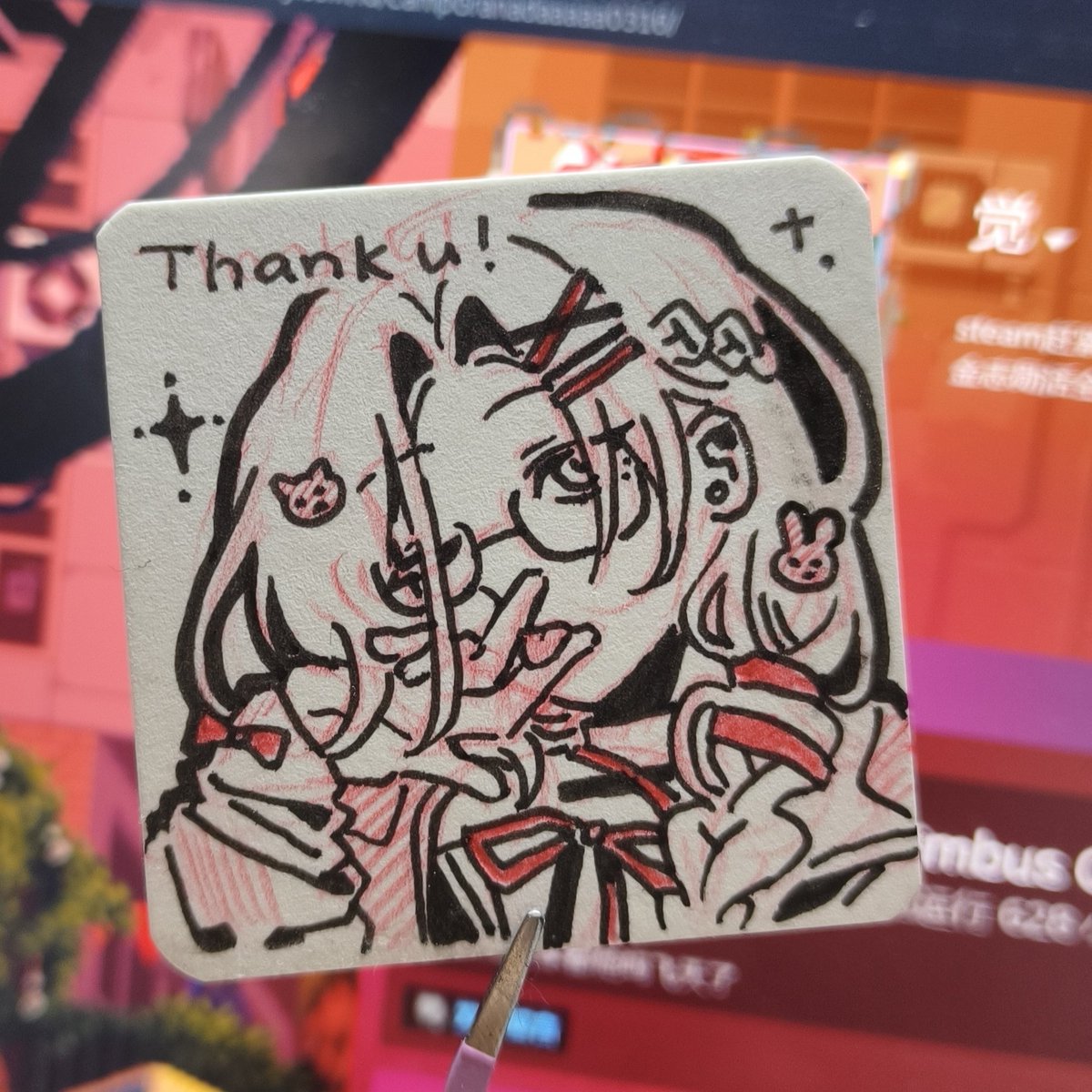 给朋友们画的，很满意这张^^