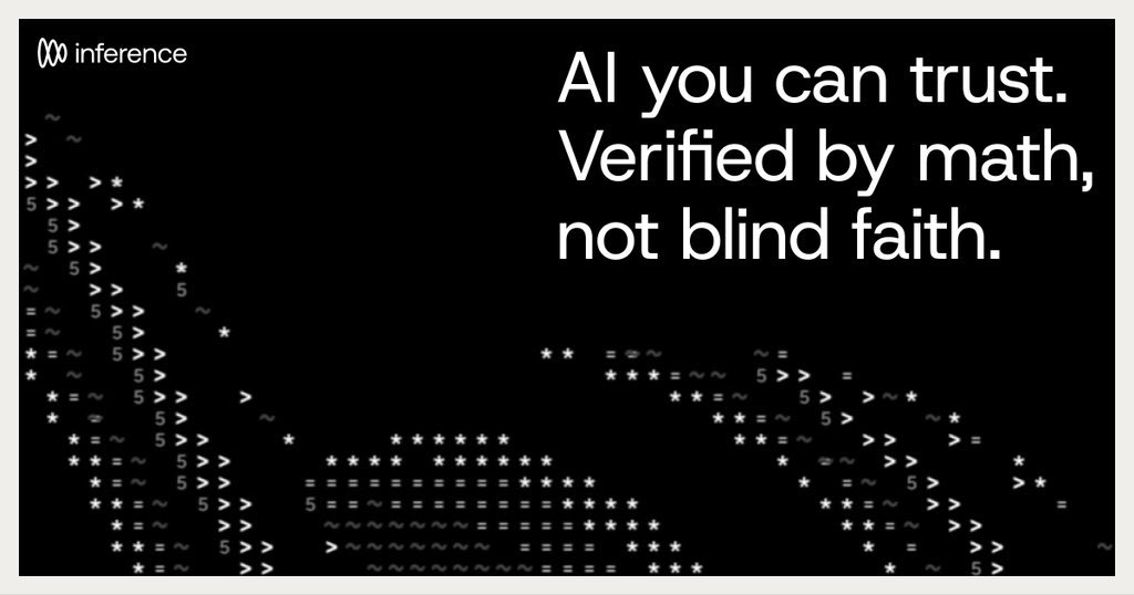 People want AI they can trust, not something that just sounds confident.

<a href="/inference_labs/">Inference Labs</a> is building systems that prove what they do using math, not promises.

No guessing, no hidden tricks. Just facts you can verify.