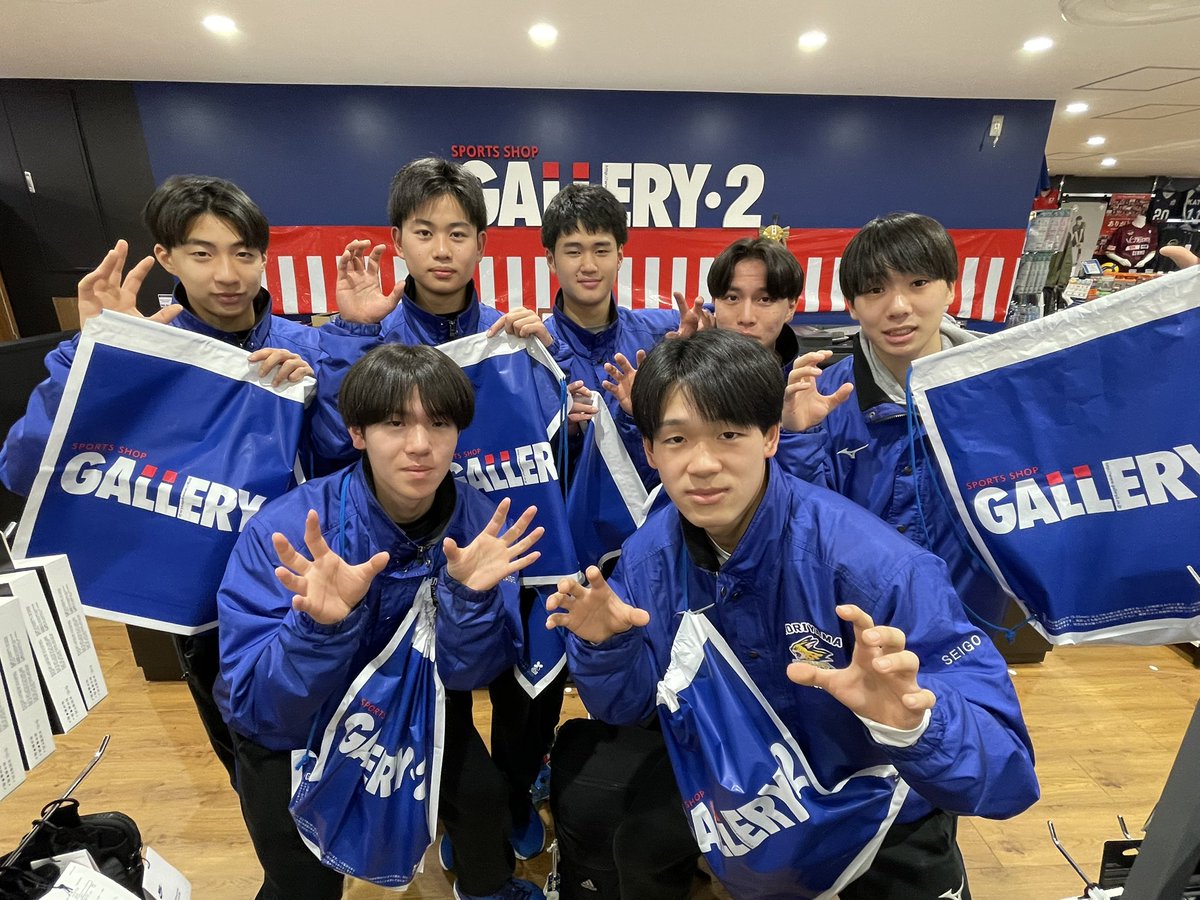 春高　バレー　スウェット 選手ご来店】 またまた春高バレー福島県代表の郡山北工の選手の