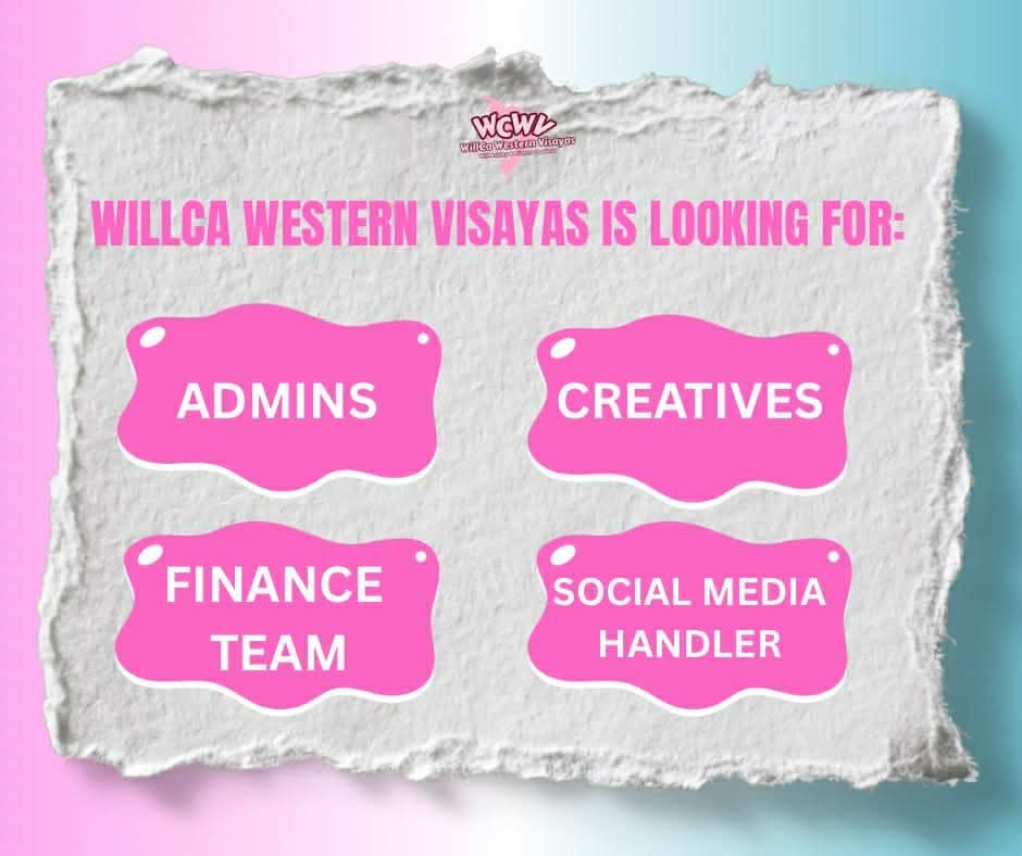 WILLCA WESTERN VISAYAS tweet media