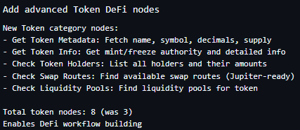 NextWorkspace's tweet image. Update : Added additional token-related nodes.