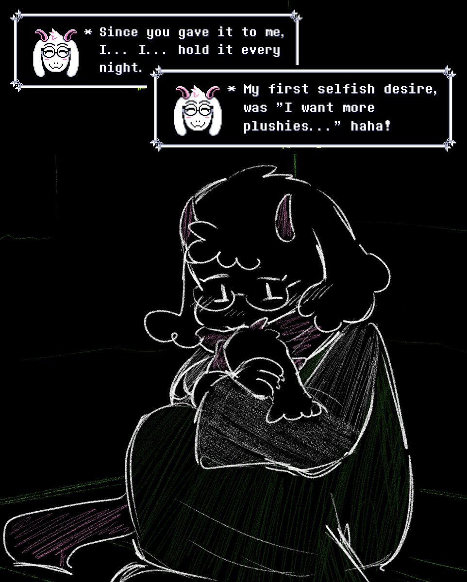 wattlebu's tweet image. Evil mastermind btw #deltarune #ralsei