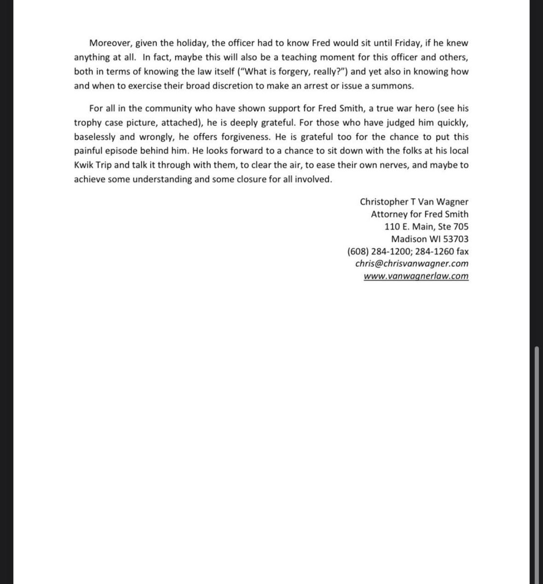 wisconsin_now's tweet image. I think this is the best written press release I’ve ever read. Read it all. 

H/t Vicki McKenna