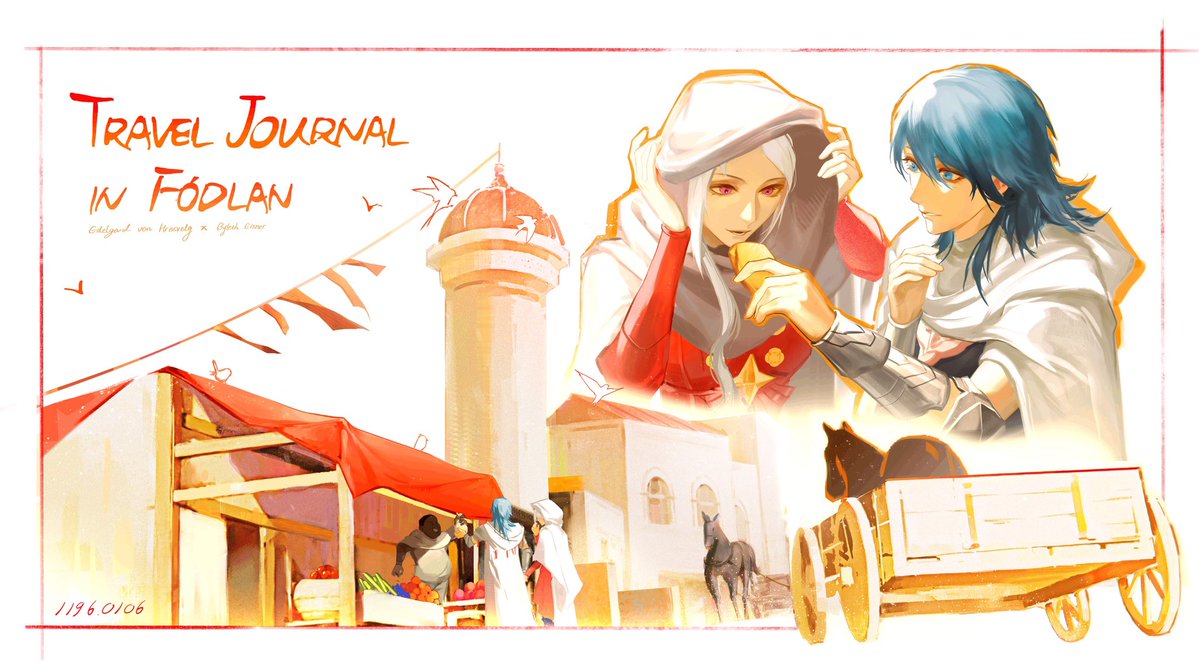 TRAVEL JOURNAL IN FÓDLAN  01 

#edeleth #FE3H #FE風花雪月 #エデレス