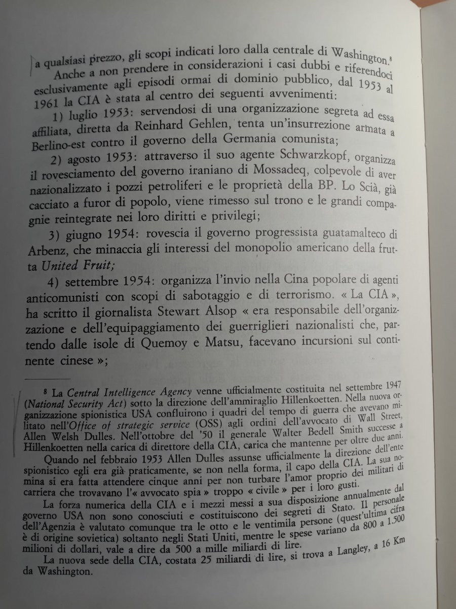 RT by @mikenov: #CIA #USARogueState Riferendoci esclusivamente agli episodi ormai di dominio pubblico,dal 1953 al 1961, la CIA è stata al centro dei seguenti avvenimenti: Fulvio Bellini-Alessandro Previdi, L'assassinio di Enrico Mattei, 1970 👇👇