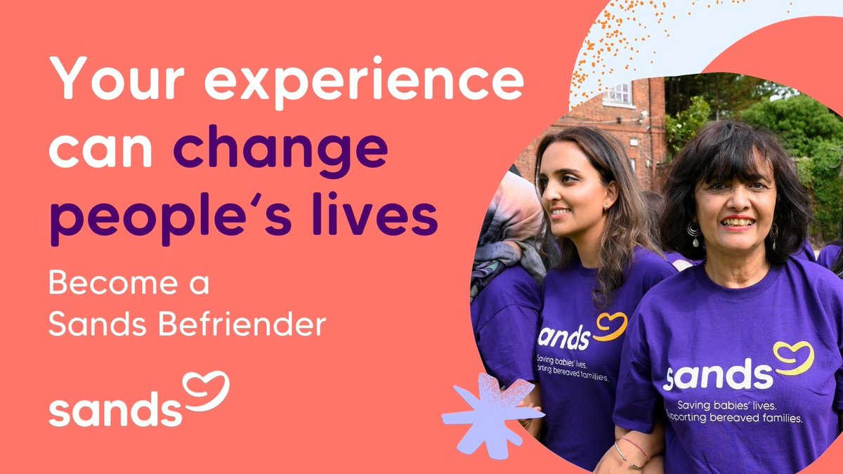 Sands - baby loss charity 💜🧡 tweet media