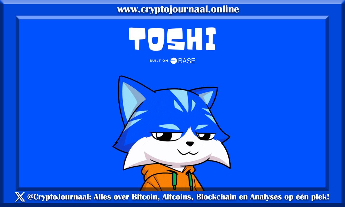 Toshi ( $TOSHI ) - #Explainer 💡 What is Toshi ( $TOSHI )? Toshi is a  memecoin built on the Base blockchain, an Ethereum Layer-2 network  developed by Coinbase. The project is