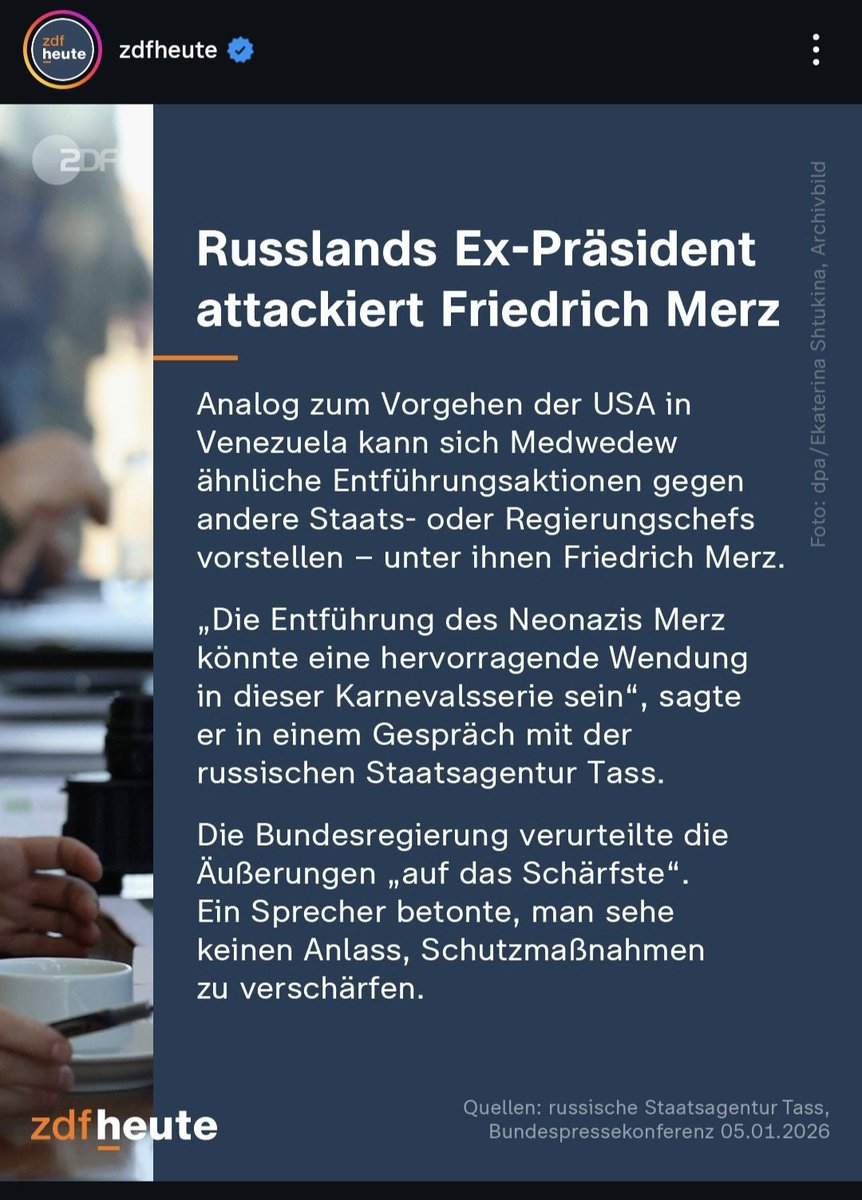 Diese Aussagen sind ein Angriff auf #Demokratie und Freiheit.
Ein Angriff auf die #Rechte der #deutschenBevölkerung, auf das #Wahlrecht und damit auch auf das #Völkerrecht.
Es sollte von allen Wählern/in ernst genommen werden und dürfen nicht unbeantwortet bleiben.