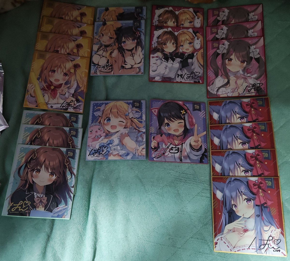 昨年届いた or ゲットした物で、上げられていなかったものを順に